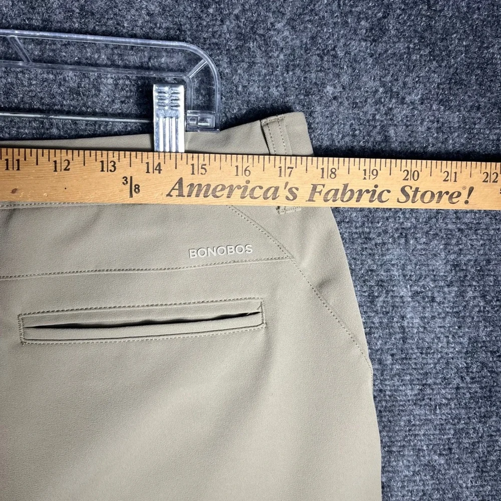 Bonobos Golf Pants Mens 34x30 Khaki Tan Performance Stretch‎ Technical Trousers